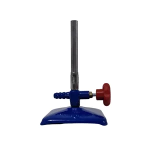 Bico de Bunsen com Registro para Gás e Regulagem para Entrada de Ar