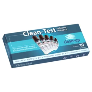 Indicador Biológico Clean-test 24h Caixa com 10 Unidades