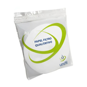 Papel Filtro Qualitativo 80g 24cm Pct 100un - Unifil